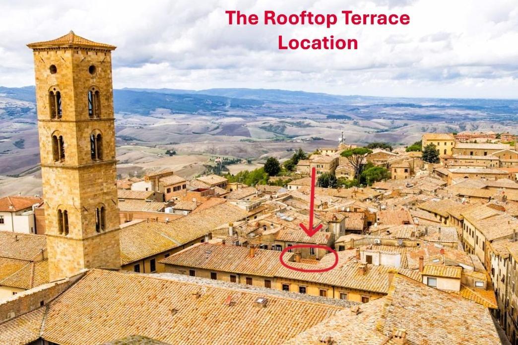 The Walkable Volterra Rooftop Suite 외부 사진
